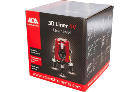 Купить Лазерный уровень ADA 3D Liner 4V А00133 фото №11