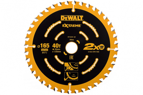 Купить Диск п/п DEWALT DT 10301   165*20*40 фото №2