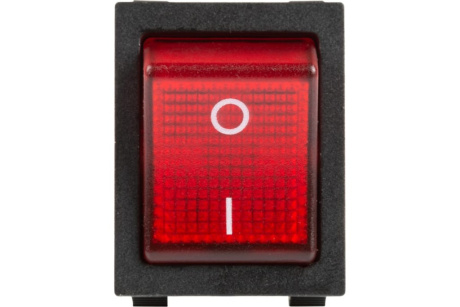 Купить Выключатель клавишный 250V 25А  4с  ON-OFF красный с подсветкой  REXANT фото №2